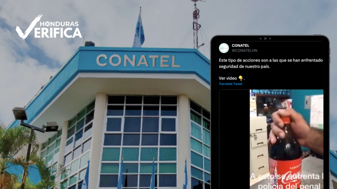 Cuenta de Twitter de conatel publica video de inspección policial