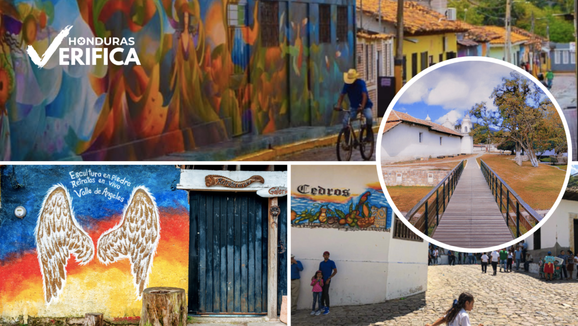 Cuadícula de lugares turísticos de los municipios de Francisco Morazán.