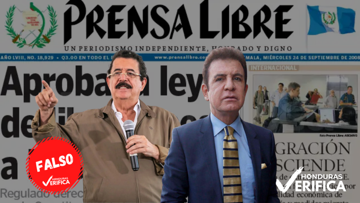 Prensa Libre Mel Zelaya