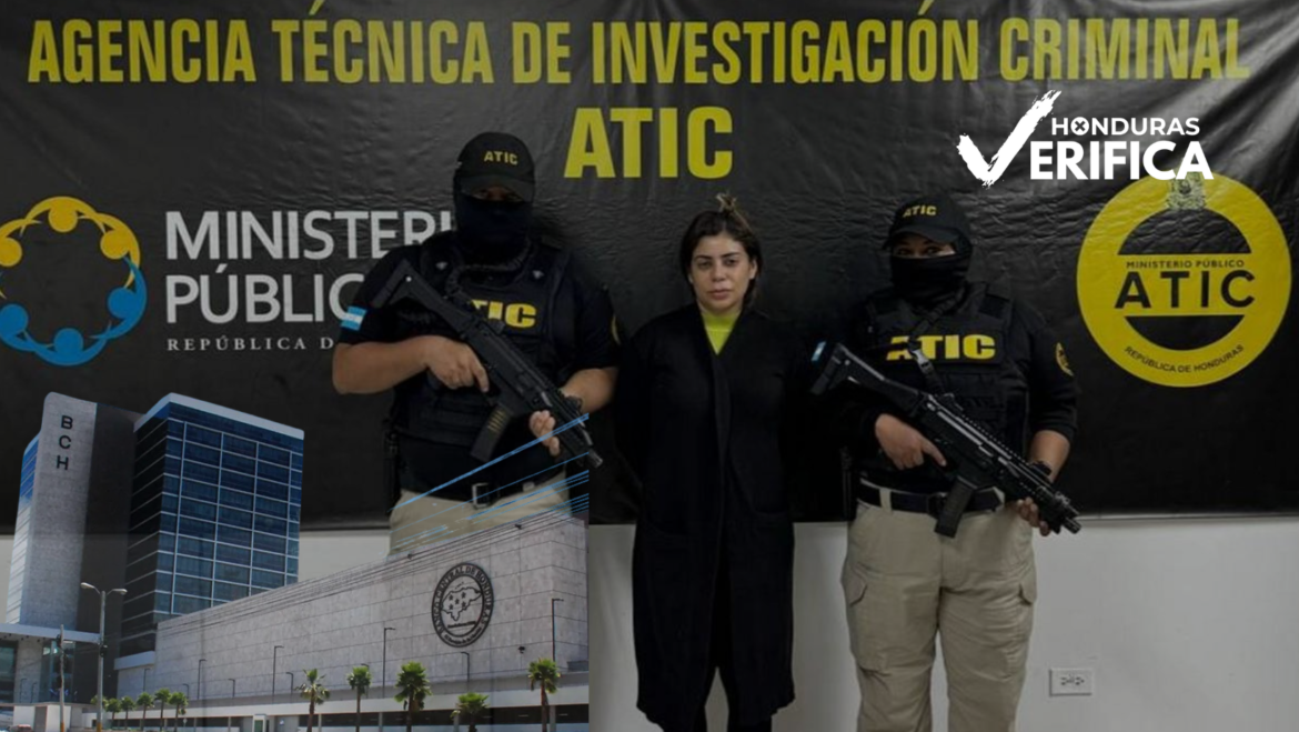 Fiscal Francia Medina detenida por el Ministerio Público