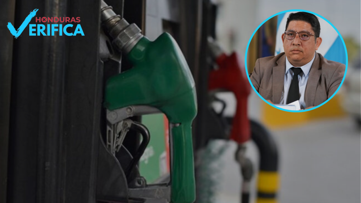Falso que combustibles en Honduras bajaron de precio por 17 semanas consecutivas