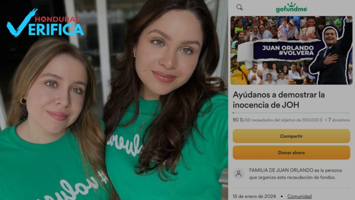 Fact Checking_Verdadero, cuentas de GoFundMe denuncias por hijas de JOH son clonadas