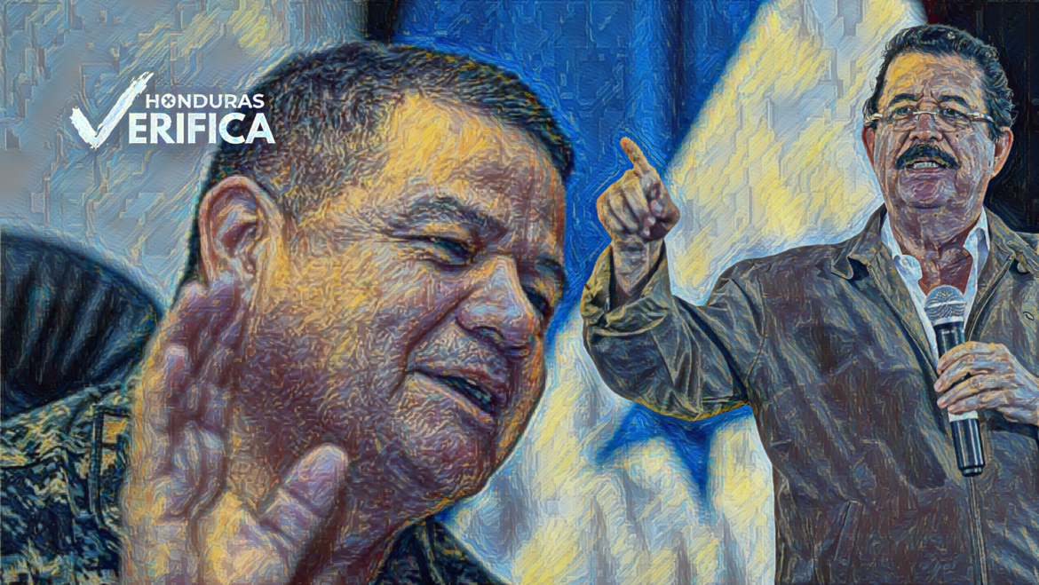 Mel Zelaya-Romeo Vásquez