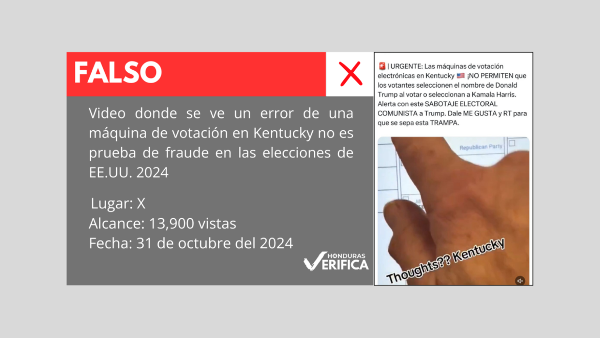 Sabotaje en elecciones en Estados Unidos